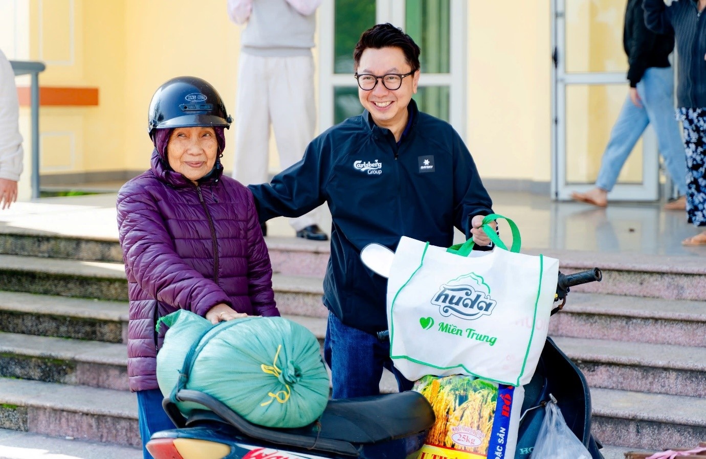 Carlsberg Vietnam brings joy to 7,500 Central Vietnam households