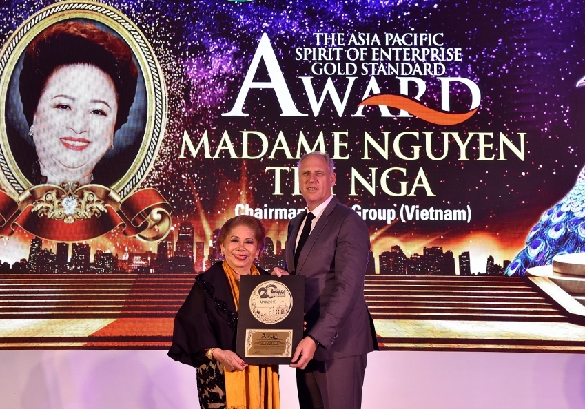 BRG Group chairwoman wins major prizes at Asian Golf Awards 2019